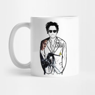 Tim Burton (Edward Scissorhands) Portrait Mug
